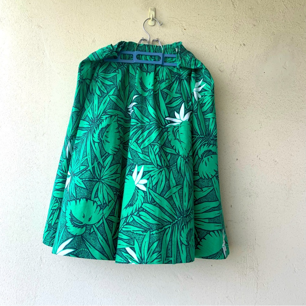 Tropical Green Skirt